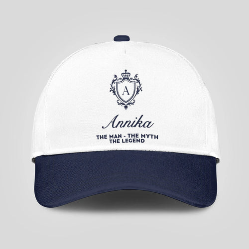 The Man The Myth The Legend Blue Cap ANNIKA 13K6 C46PF