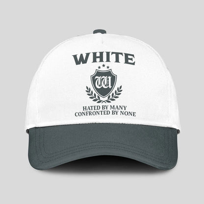 Hated By Many Confronted By None Royal Cap WHITE 13K1 C40PF