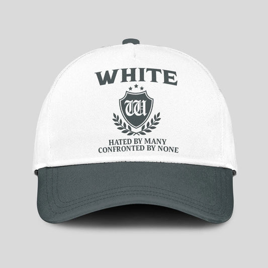 Hated By Many Confronted By None Royal Cap WHITE 13K1 C40PF