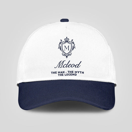 The Man The Myth The Legend Blue Cap MCLEOD 13K6 C46PF