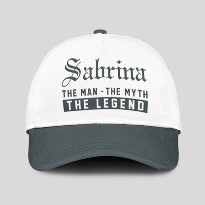The Man The Myth The Legend Luxury Cap SABRINA 13K1 C39PF
