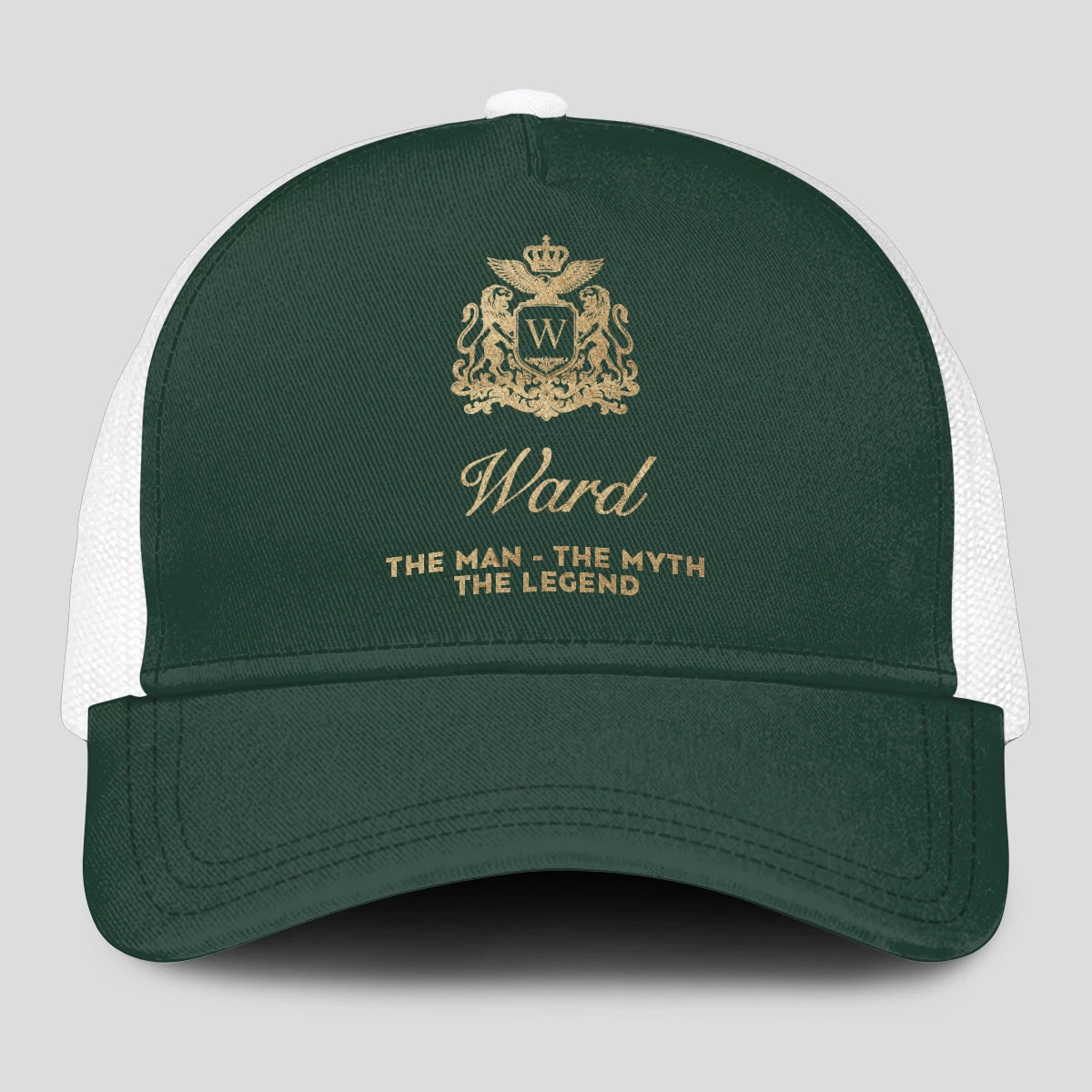 The Man The Myth The Legend Sage Green Mesh Cap WARD 13K1 C192PF