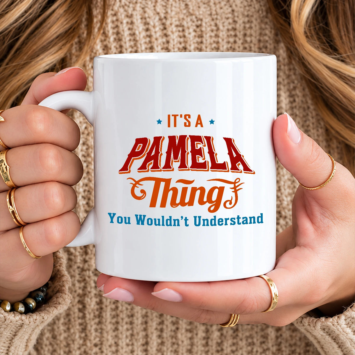 It's A Your Name Thing You Wouldn't Understand Retro Mug PAMELA 13K1 MG26
