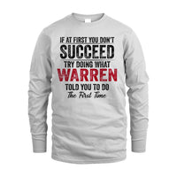 Men's Long Sleeved T-Shirt
