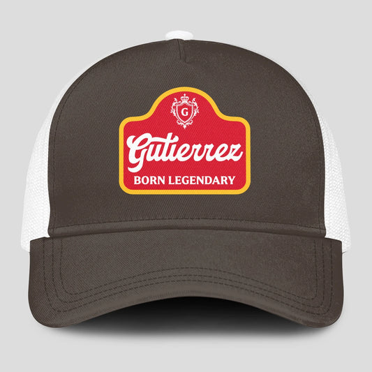 Born Legendary Charcoal Mesh Cap GUTIERREZ 13K1 C196PF