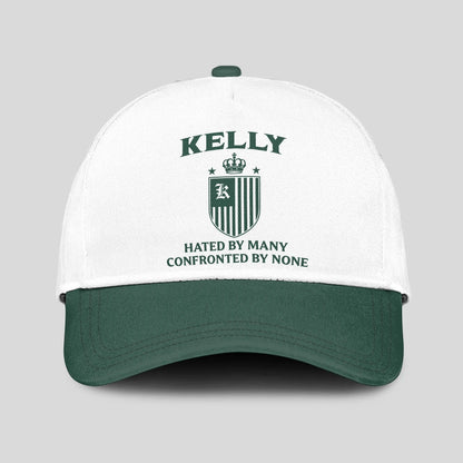 Hated By Many Confronted By None Luxury Logo Cap KELLY 13K1 C41PF
