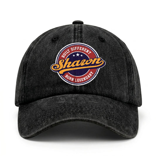 Built Different Born Legendary Logo Washed Cap SHAWN 13K1 C65PF