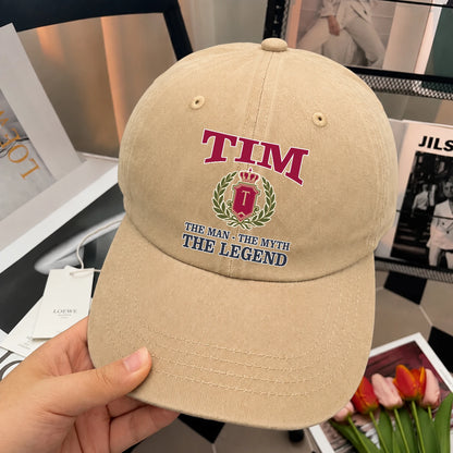 The Man The Myth The Legend Royal Khaki Cap TIM 13K1 C116PF