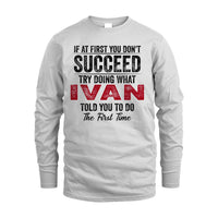Men's Long Sleeved T-Shirt