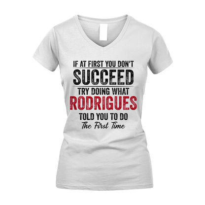 RODRIGUES 13K1-357 If At First You Don't Succeed...
