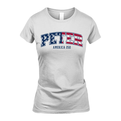 PETER 13K1-555 America 250 Personalized