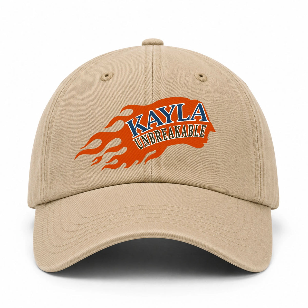 Your Name Unbreakable Logo Washed Cap KAYLA 13K1 C69PF