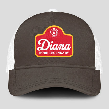 Born Legendary Charcoal Mesh Cap DIANA 13K1 C196PF