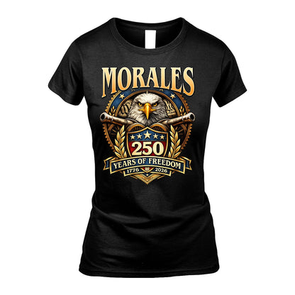 MORALES 13K1-529 ...250 Years Of Freedom 1776-2026