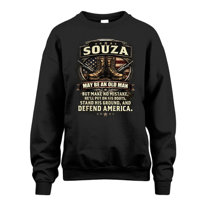 SOUZA 13K1-527 May Be an Old Man But Make No Mistake...