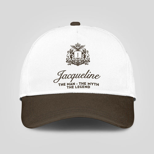 The Man The Myth The Legend Brown Cap JACQUELINE 13K1 C47PF
