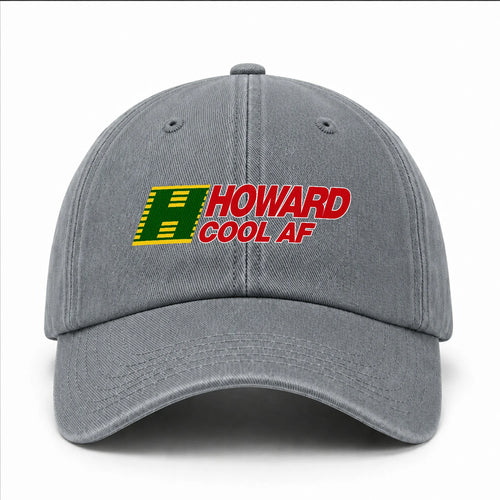 Your Name Cool Af Funny Washed Cap HOWARD 13K1 C85PF