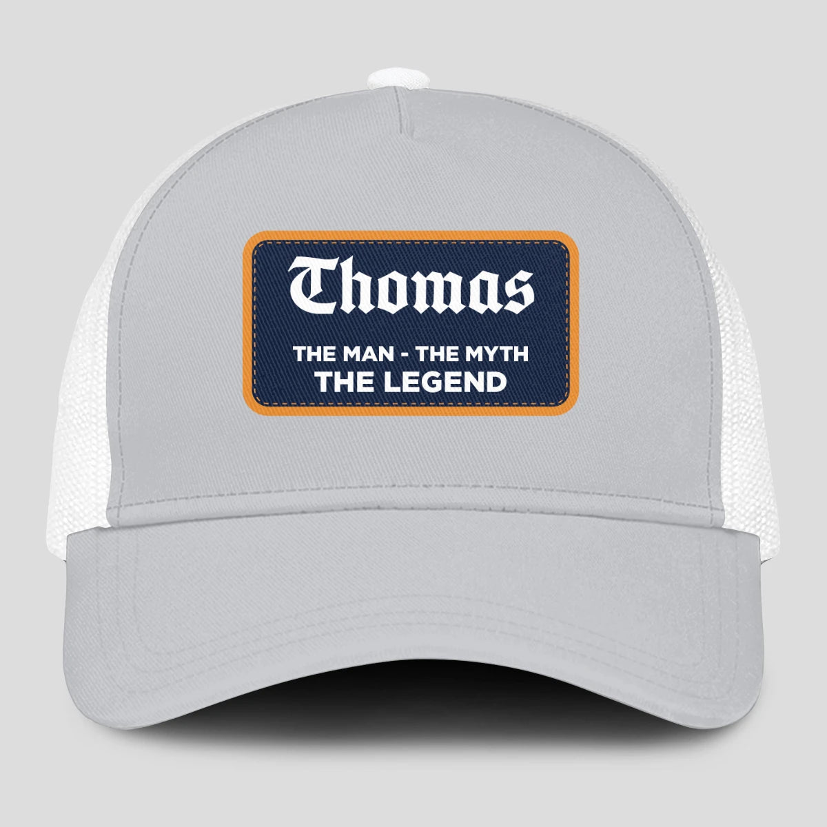 The Man The Myth The Legend Gray Mesh Cap THOMAS 13K1 C204PF