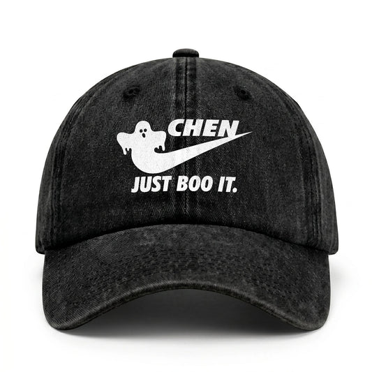Just Boo It Halloween Washed Cap CHEN 13K1 C83PF