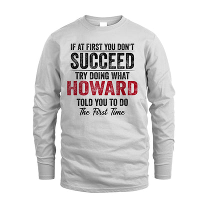 HOWARD 13K1-357 If At First You Don't Succeed...