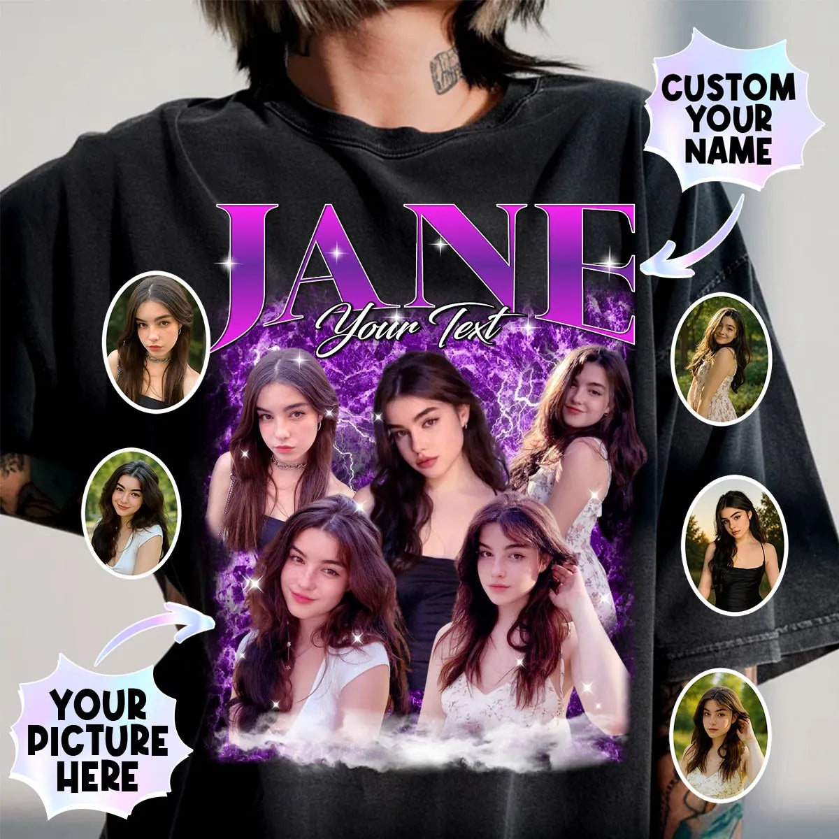 JANE 13K1-CTN1 Bootleg Rap Tee | Custom Bootleg T-Shirt | Perfect Gift