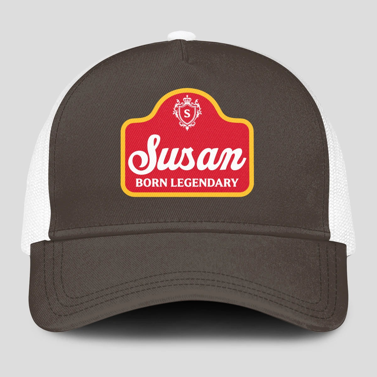 Born Legendary Charcoal Mesh Cap SUSAN 13K1 C196PF