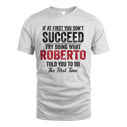 ROBERTO 13K1-357 If At First You Don't Succeed...