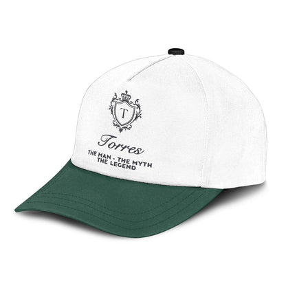 The Man The Myth The Legend Beautiful Green And White Cap TORRES 13K1 C171PF
