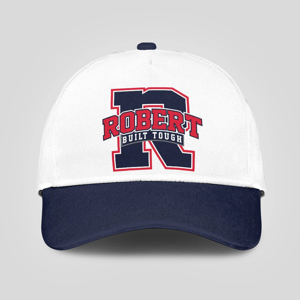 Built Tough Blue And White Baseball Cap ROBERT 13K1 C103PF