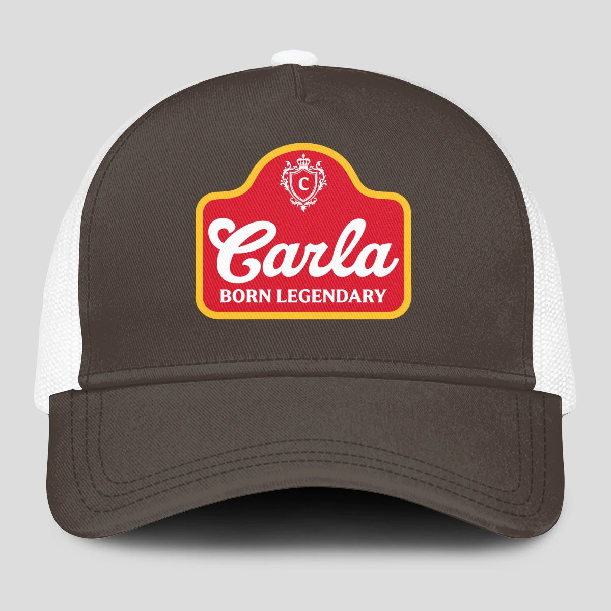 Born Legendary Charcoal Mesh Cap CARLA 13K1 C196PF