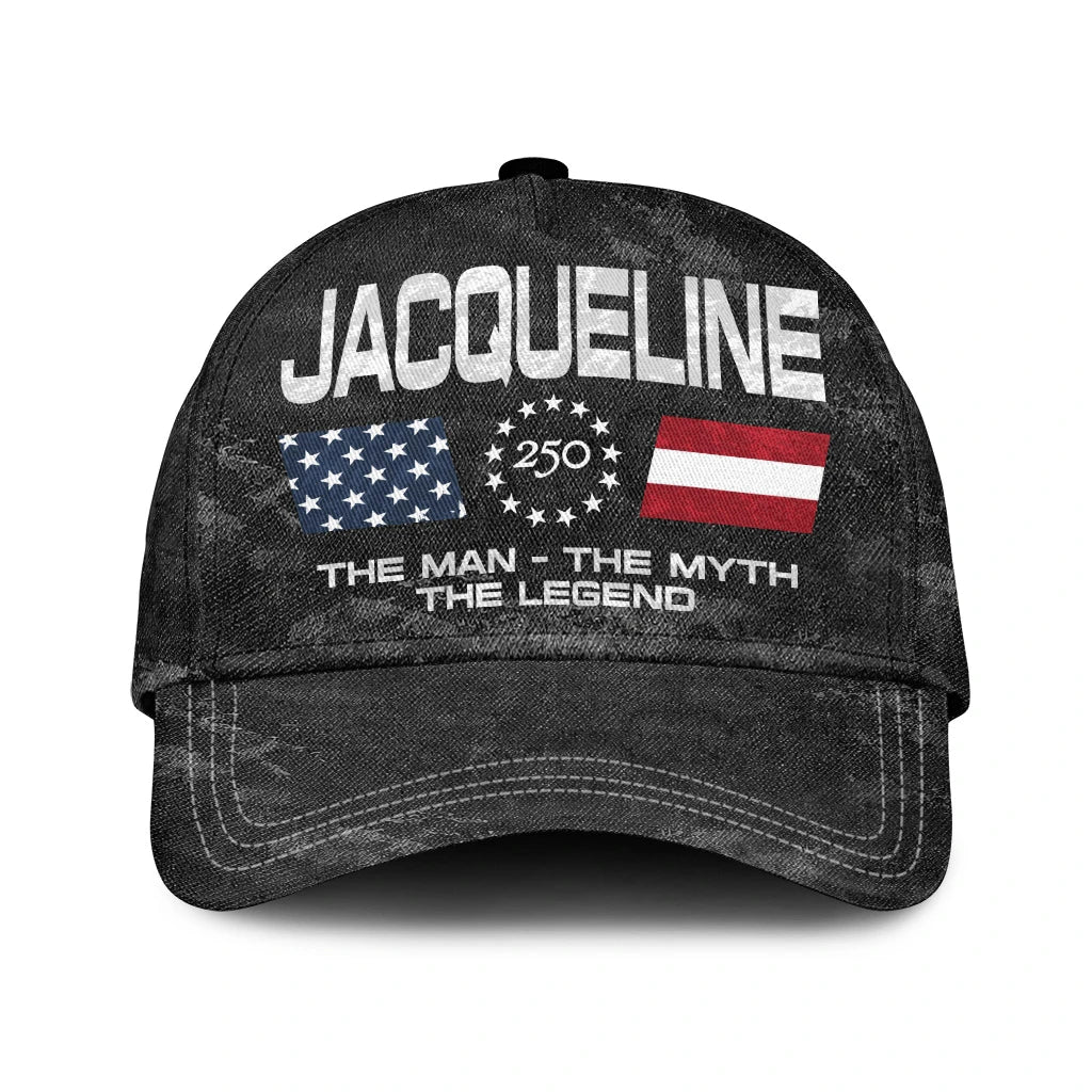JACQUELINE 13K1-C11PF America 250 The man - The Myth - The Legend