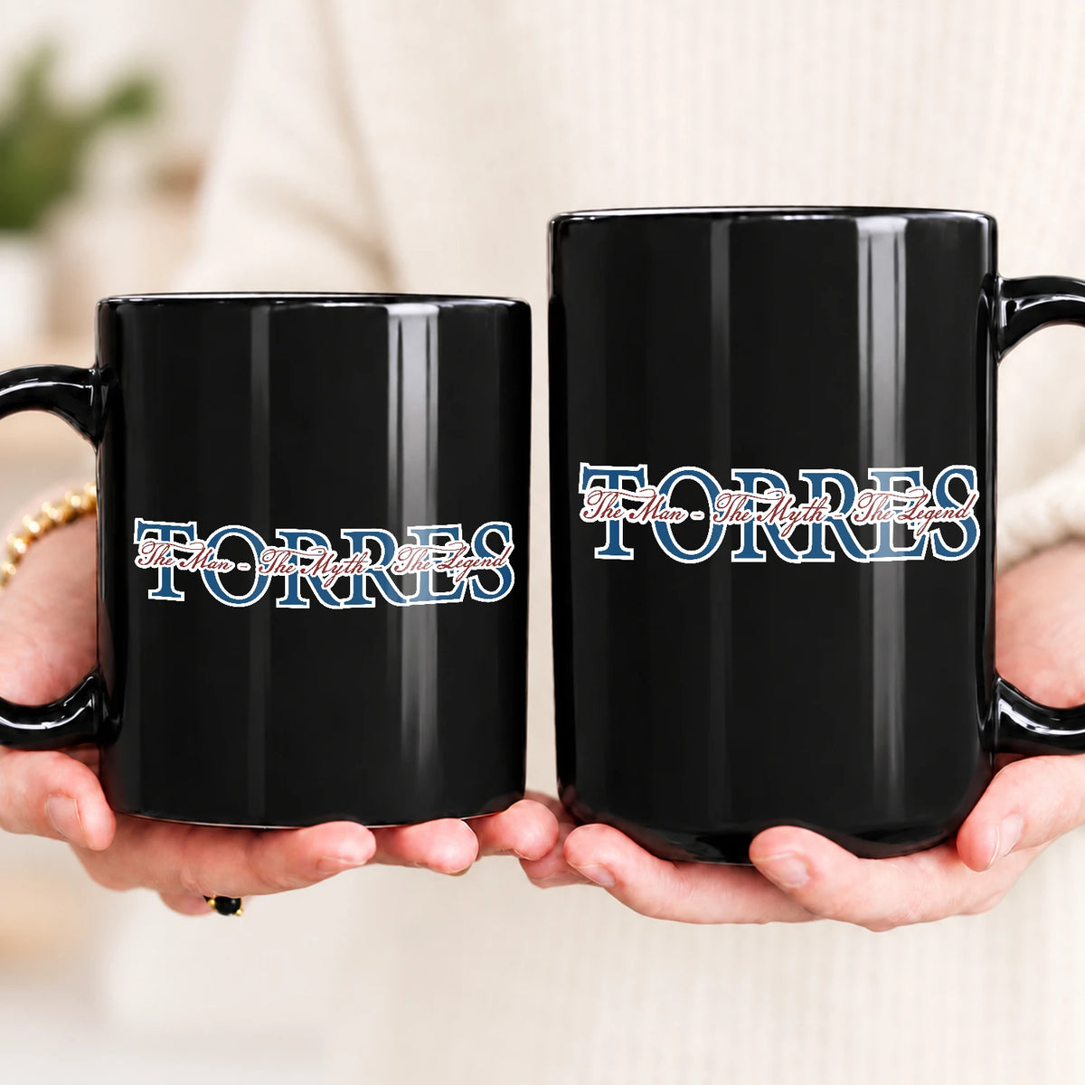 The Man The Myth The Legend With Your Name Mug TORRES 13K1 MG21