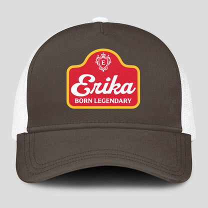 Born Legendary Charcoal Mesh Cap ERIKA 13K1 C196PF