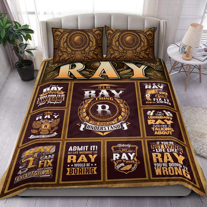RAY Limited Edition Personalized Bedding Set 13K1-BS3