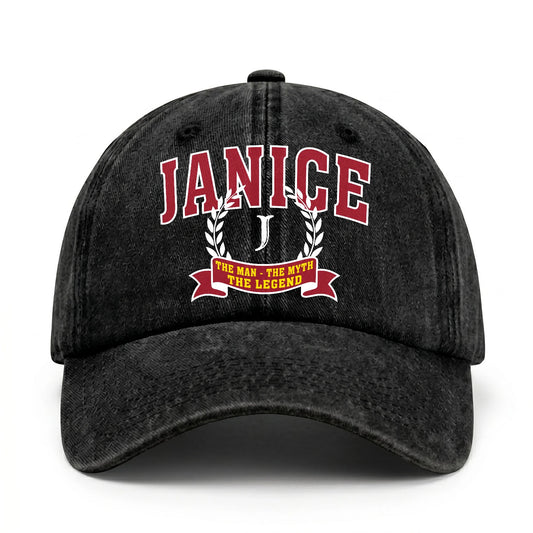 The Man The Myth The Legend Royal Cap JANICE 13K1 C32PF
