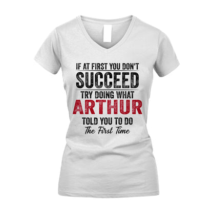 ARTHUR 13K1-357 If At First You Don't Succeed...