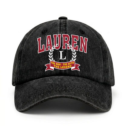 The Man The Myth The Legend Royal Cap LAUREN 13K1 C32PF
