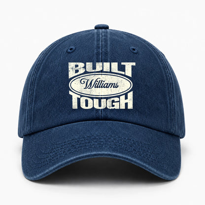 Built Your Name Tough Slogan Washed Cap WILLIAMS 13K1 C96PF