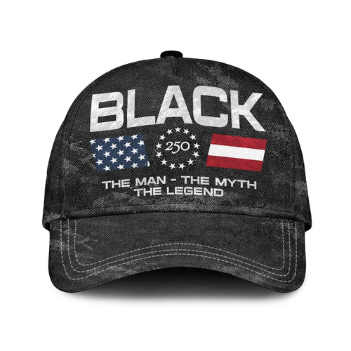BLACK 13K1-C11PF America 250 The man - The Myth - The Legend