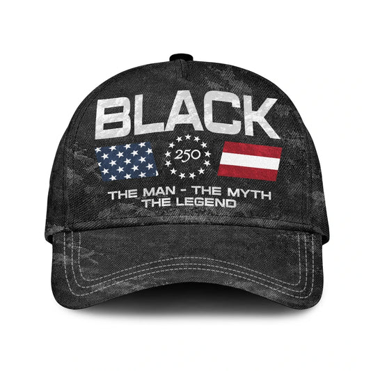 BLACK 13K1-C11PF America 250 The man - The Myth - The Legend