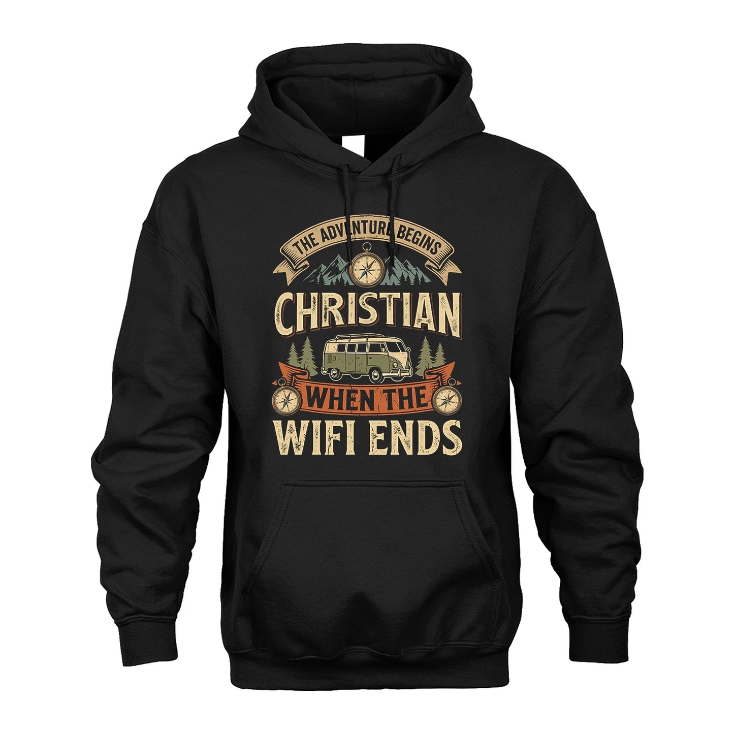 CHRISTIAN 13K1-547 The Adventure Begins Name When The Wifi Ends