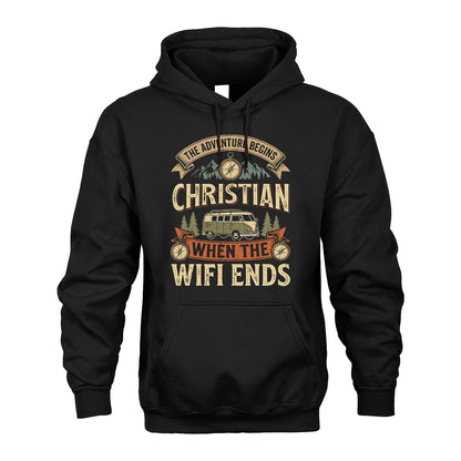 CHRISTIAN 13K1-547 The Adventure Begins Name When The Wifi Ends