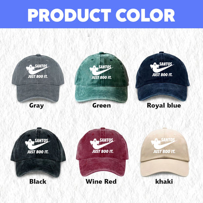 Just Boo It Halloween Washed Cap SANTOS 13K1 C83PF