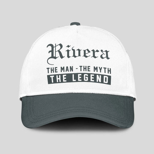 The Man The Myth The Legend Luxury Cap RIVERA 13K1 C39PF