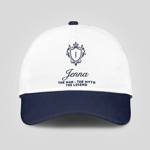 The Man The Myth The Legend Blue Cap JENNA 13K2 C46PF