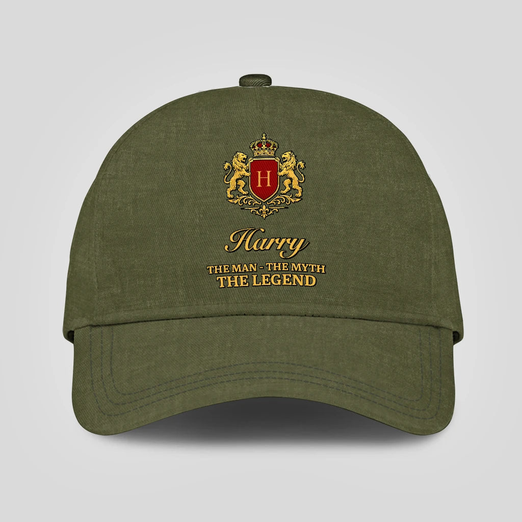 The Man The Myth The Legend Royal Olive Cap HARRY 13K1 C92PF