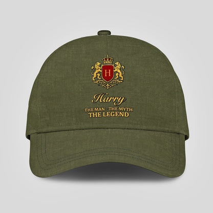 The Man The Myth The Legend Royal Olive Cap HARRY 13K1 C92PF
