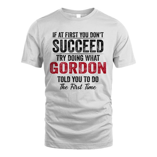 GORDON 13K1-357 If At First You Don't Succeed...