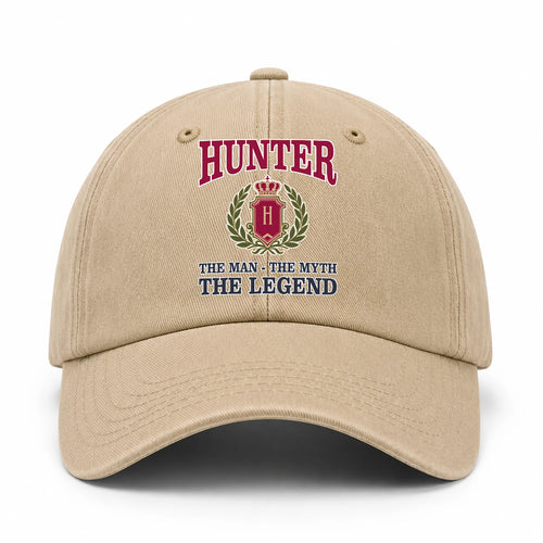 The Man The Myth The Legend Royal Khaki Cap HUNTER 13K1 C116PF