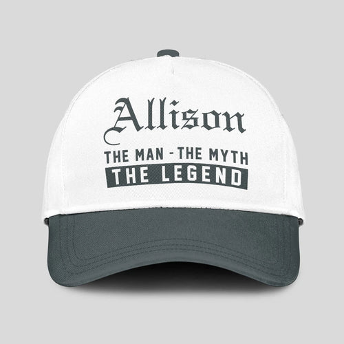 The Man The Myth The Legend Luxury Cap ALLISON 13K1 C39PF